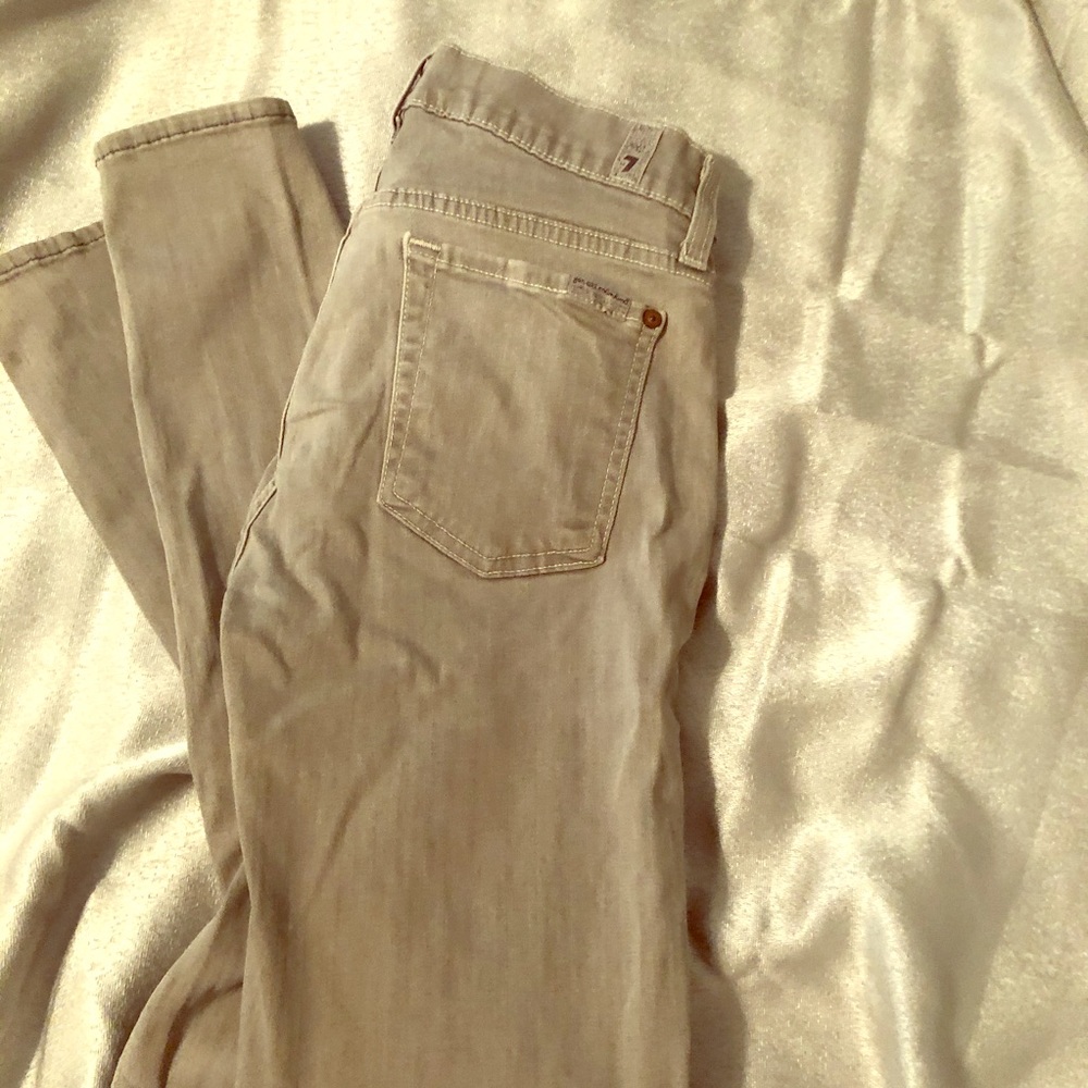 7 for All Mankind Grey Jeans